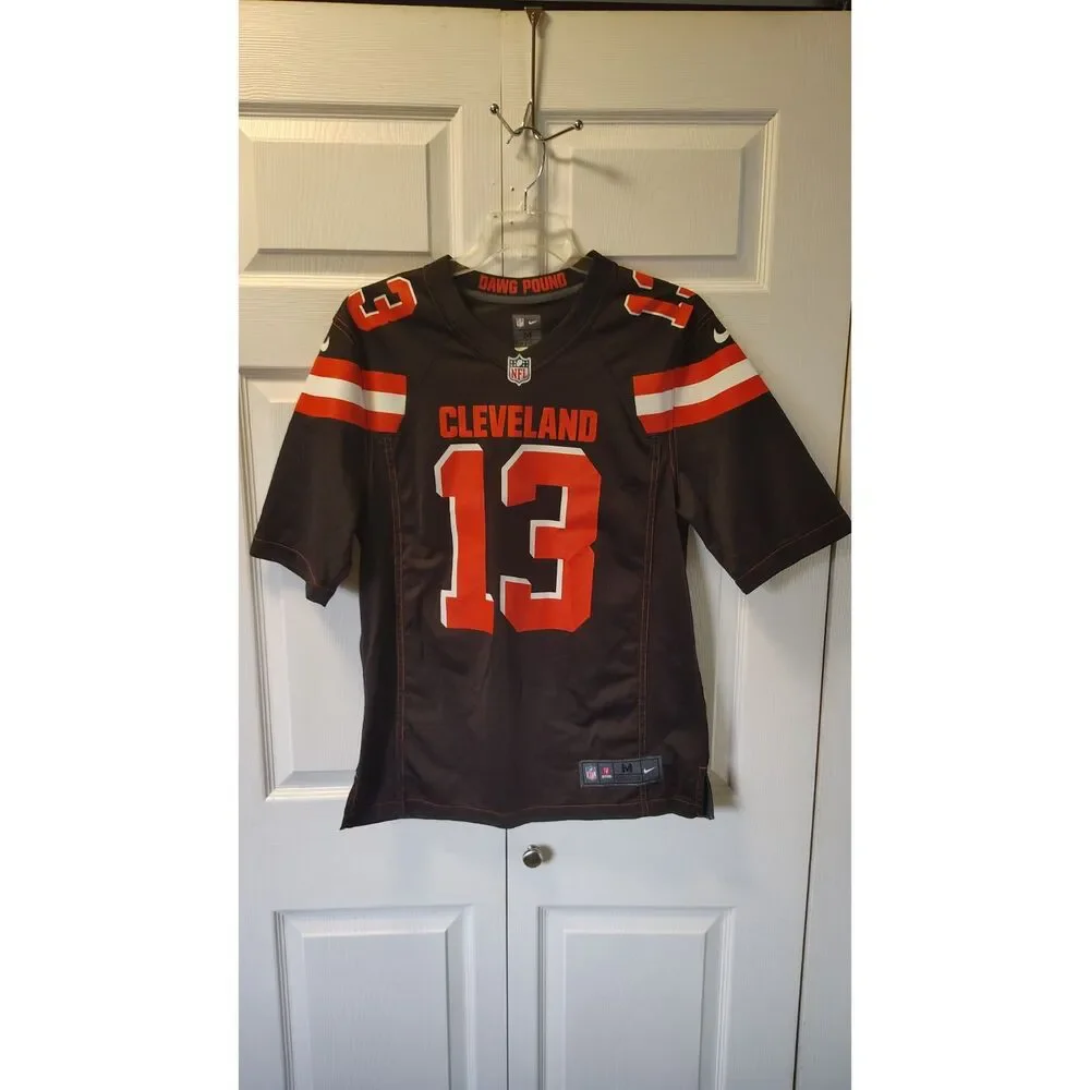 Nike Cleveland Browns Odell Beckham Jr. #13 Game Jersey Brown Men's Size Medium